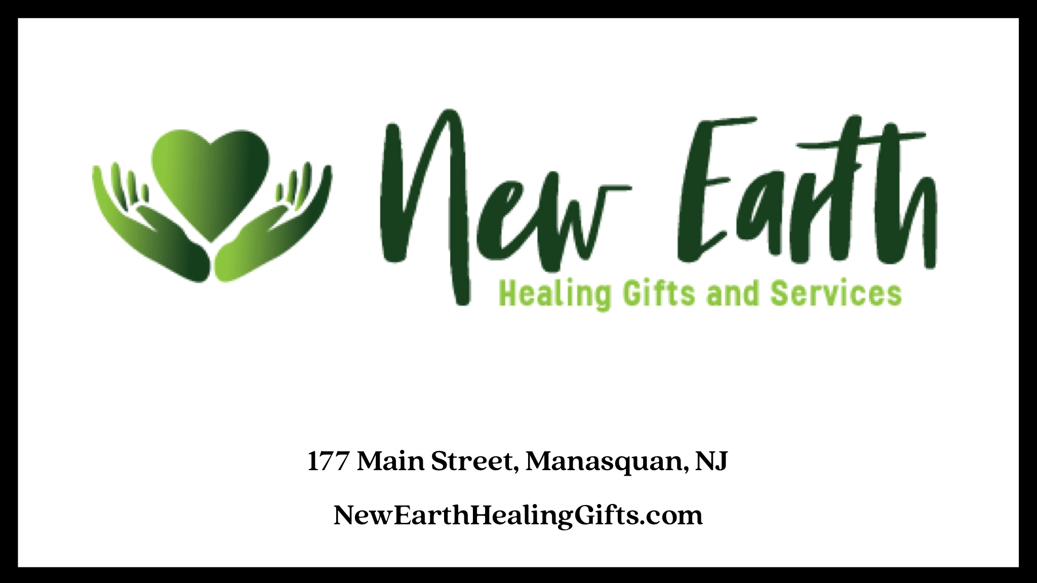 New Earth Healing Gifts Graphic